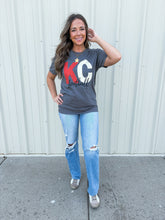 Load image into Gallery viewer, kc football tee
