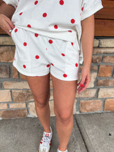 Load image into Gallery viewer, polka dot shorts red
