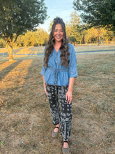 Load image into Gallery viewer, bandana pants - black
