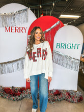 Load image into Gallery viewer, merry sweatshirt

