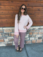 Load image into Gallery viewer, gingham pants - maroon
