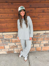Load image into Gallery viewer, so effortless stripe set - grey
