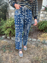 Load image into Gallery viewer, bandana pants - navy
