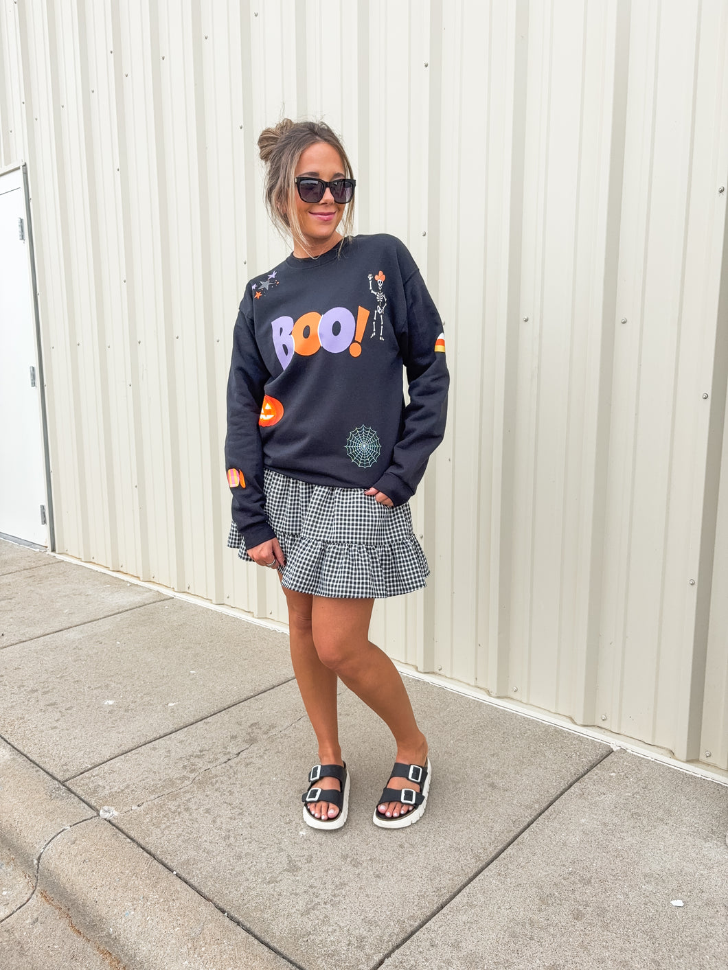 boo sweatshirt