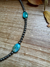Load image into Gallery viewer, 15-Inch Turquoise Necklace with 4mm &amp; 5mm Beads
