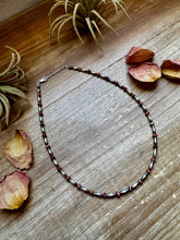 Load image into Gallery viewer, 14-Inch Sterling Silver Torpedo &amp; Spiny Oyster Heishi Choker
