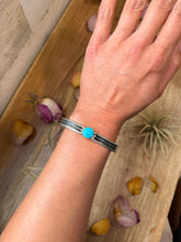 Load image into Gallery viewer, Sterling Silver Turquoise Cuff Bracelet
