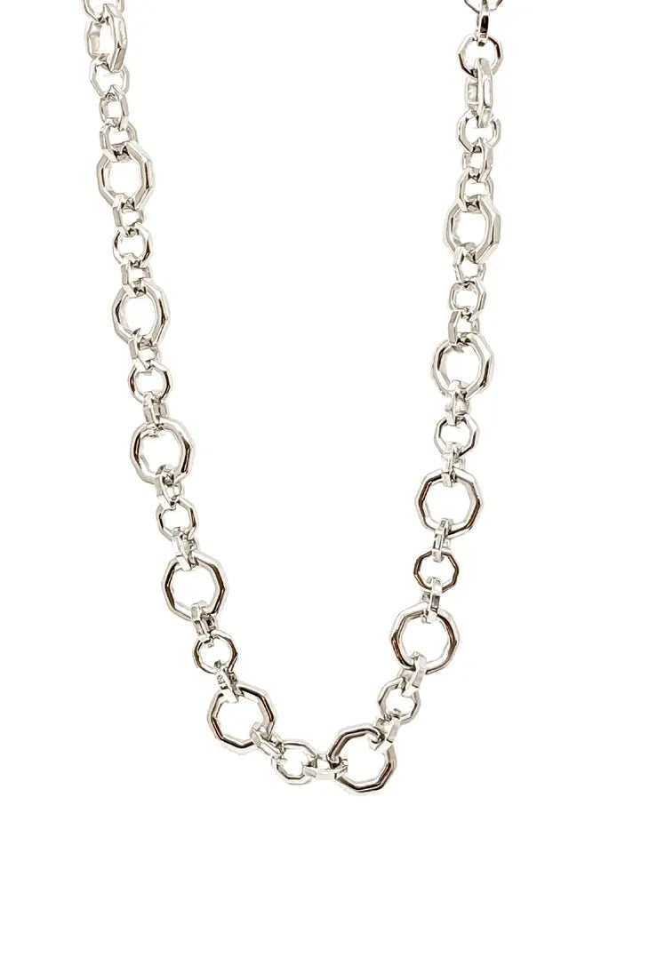 zoya necklace - silver