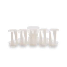 Load image into Gallery viewer, teleties coconut white large hair clip

